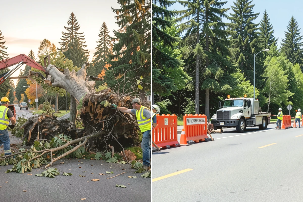Stop Sign Installation in Covington, King County, WA - Verify approved location, height, and offset with the traffic authority