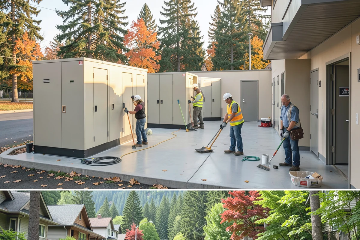Stop Sign Installation in Darrington, Snohomish County, WA - Stop sign installations are handled throughout the year, with foundation work scheduled around drier soil conditions when...