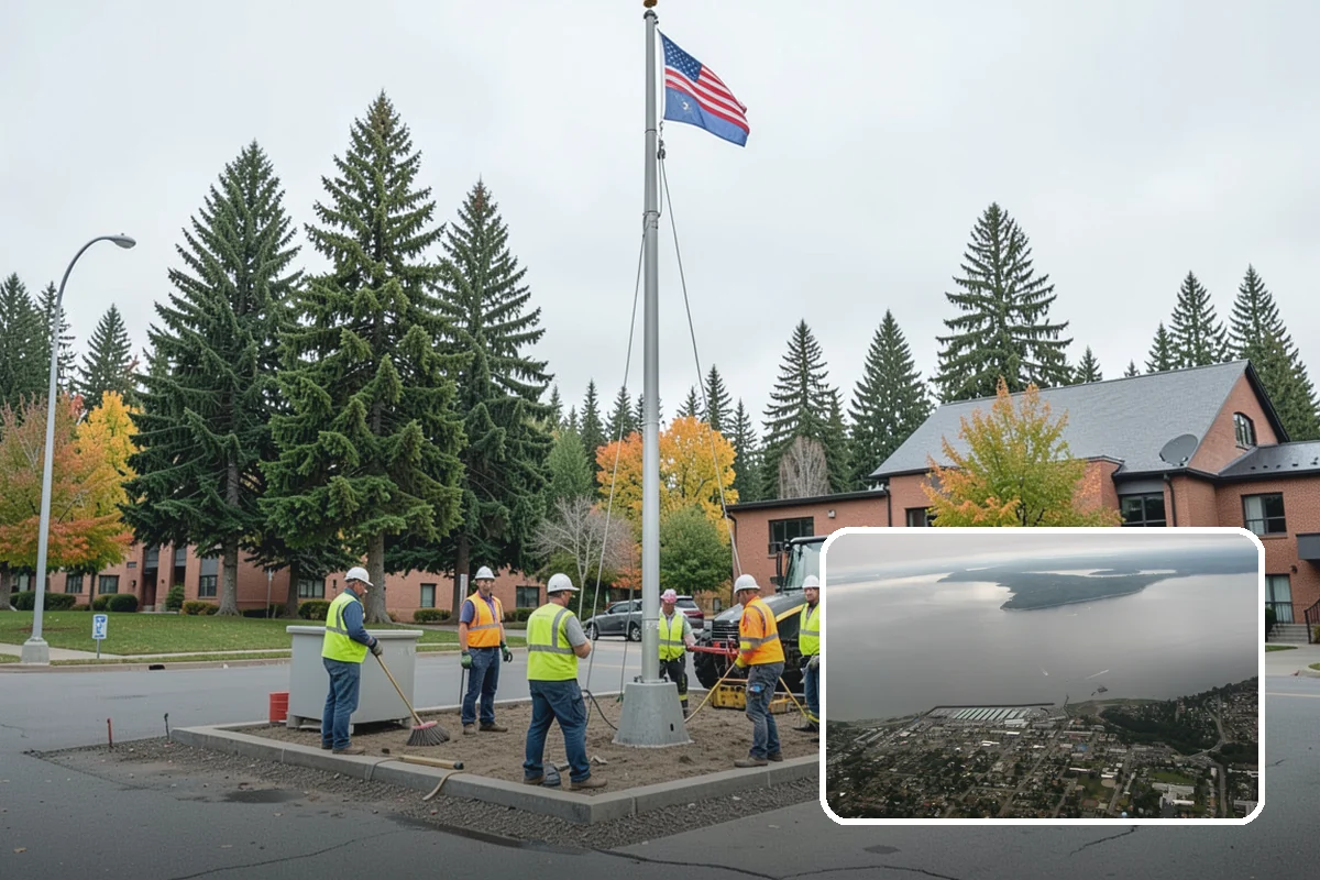 Stop Sign Installation in Des Moines, King County, WA - Delivers regulatory signage that meets MUTCD placement and visibility rules