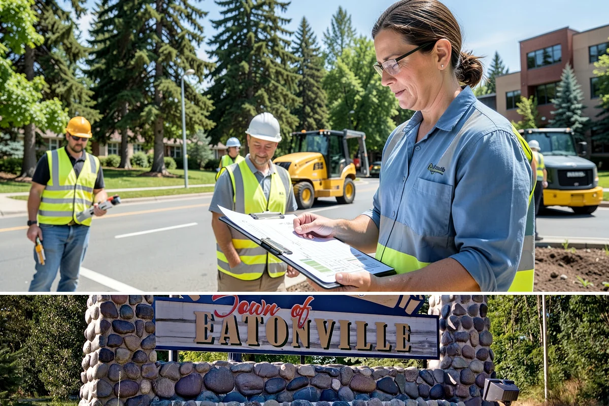 Stop Sign Installation in Eatonville, Pierce County, WA - Stop sign installations are handled throughout the year, with foundation work scheduled around drier soil conditions when...