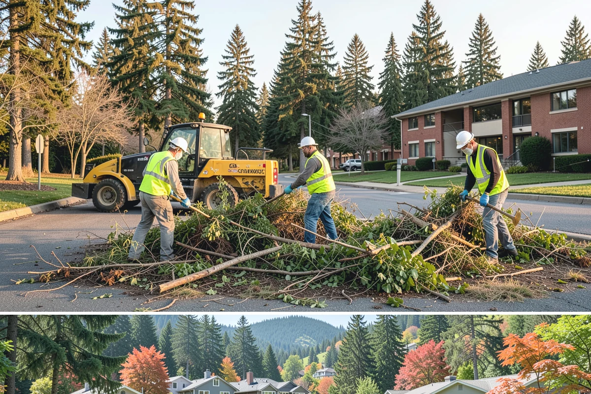 Stop Sign Installation in Fircrest, Pierce County, WA - Stop sign installations are handled throughout the year, with foundation work scheduled around drier soil conditions when...