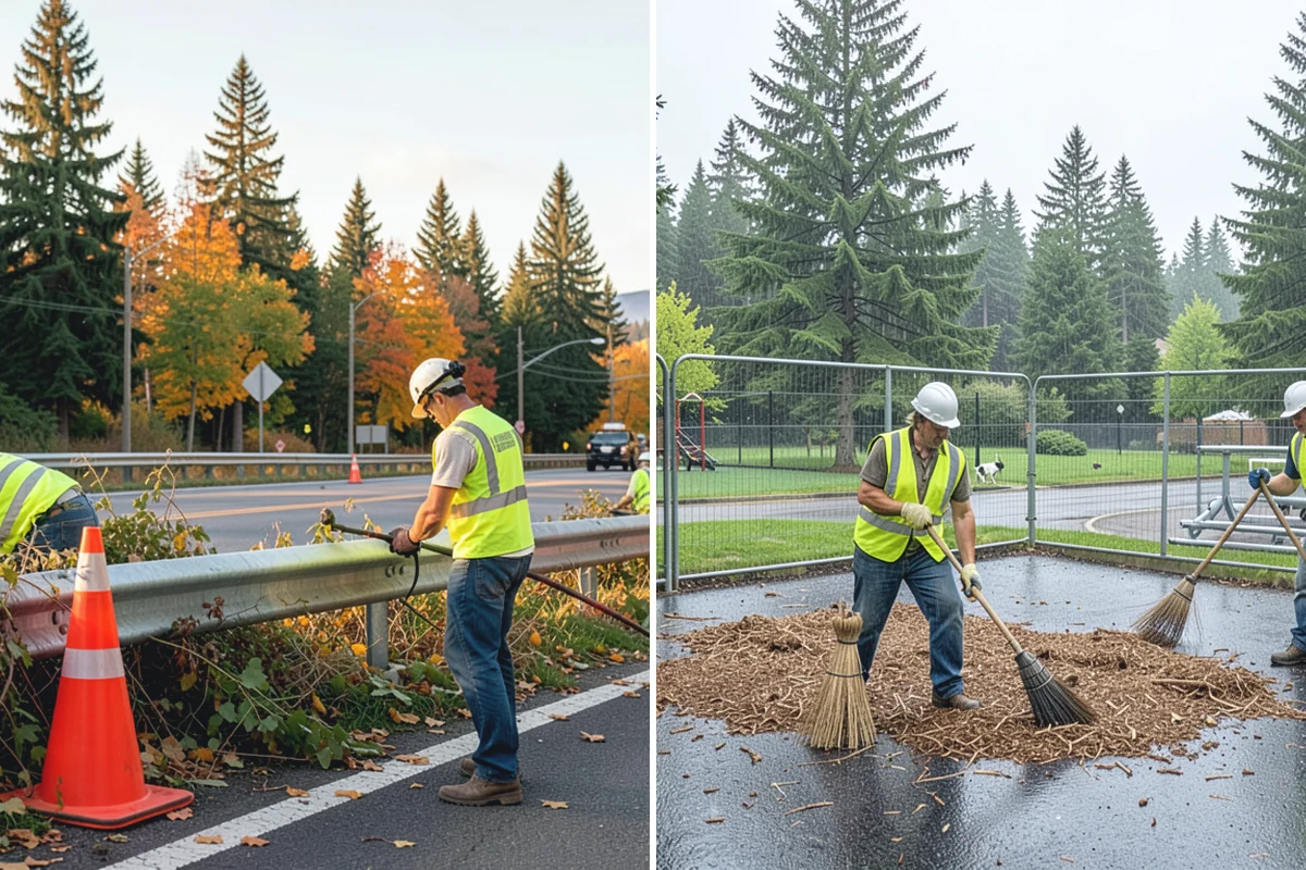 Stop Sign Installation in Granite Falls, Snohomish County, WA - Verify approved location, height, and offset with the traffic authority
