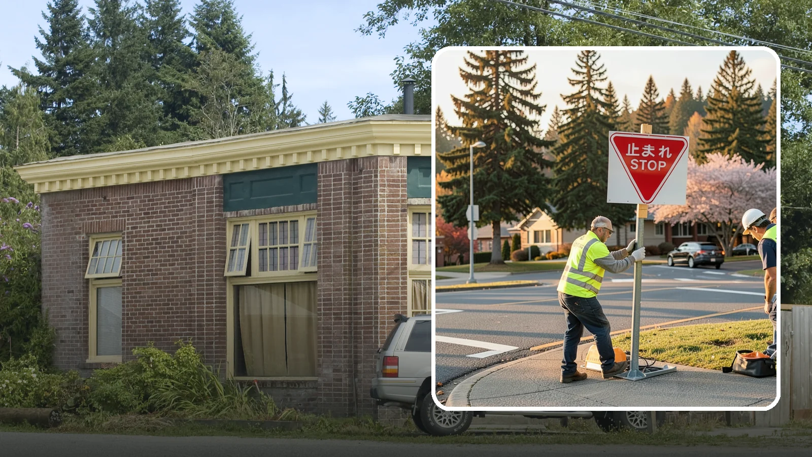 Stop Sign Installation in Hamilton, Skagit County, WA - Installation of regulatory stop signs to MUTCD placement and height specifications for safe intersection control.