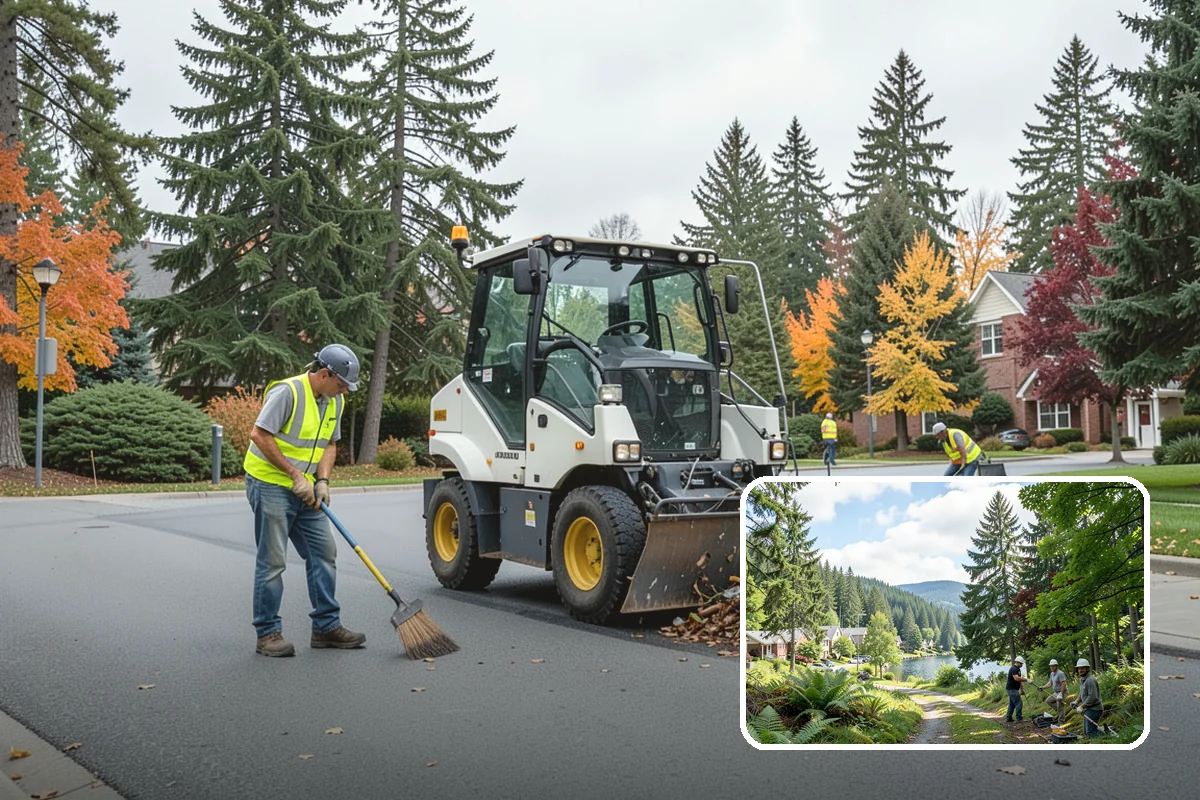 Stop Sign Installation in Lake Forest Park, King County, WA - Delivers regulatory signage that meets MUTCD placement and visibility rules