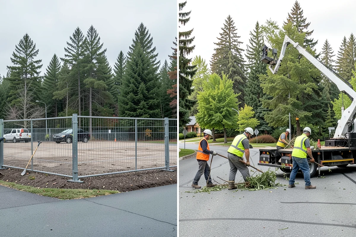 Stop Sign Installation in Lake Forest Park, King County, WA - Verify approved location, height, and offset with the traffic authority