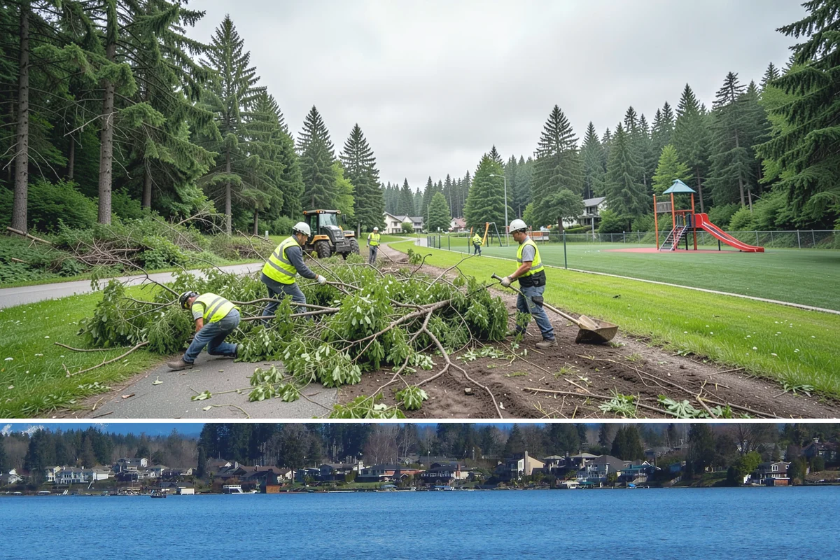 Stop Sign Installation in Lake Stevens, Snohomish County, WA - Stop sign installations are handled throughout the year, with foundation work scheduled around drier soil conditions when...