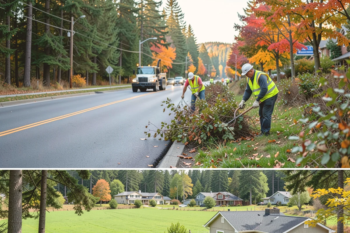 Stop Sign Installation in Lyman, Skagit County, WA - Stop sign installations are handled throughout the year, with foundation work scheduled around drier soil conditions when...