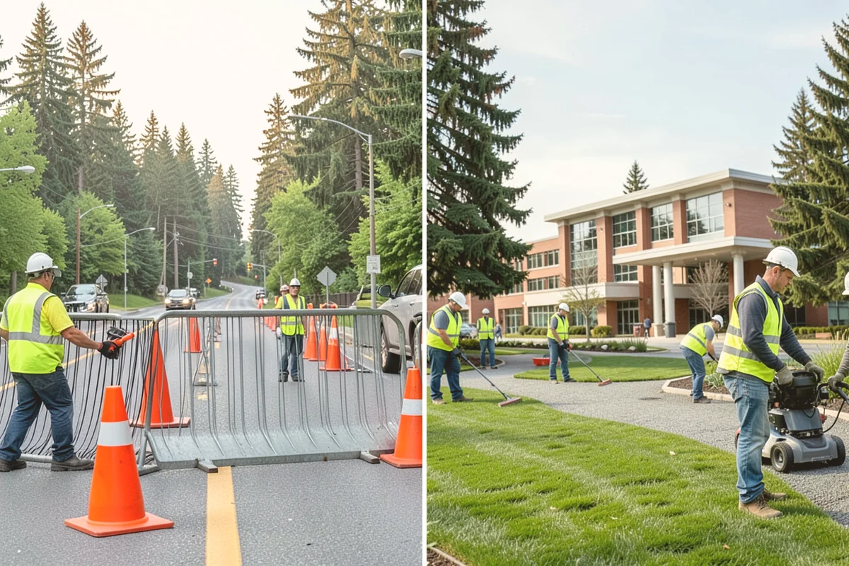 Stop Sign Installation in Mount Vernon, Skagit County, WA - Verify approved location, height, and offset with the traffic authority