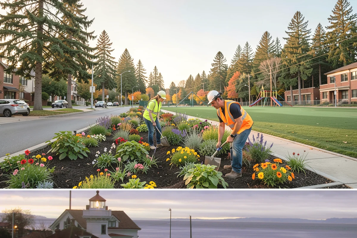 Stop Sign Installation in Mukilteo, Snohomish County, WA - Stop sign installations are handled throughout the year, with foundation work scheduled around drier soil conditions when...
