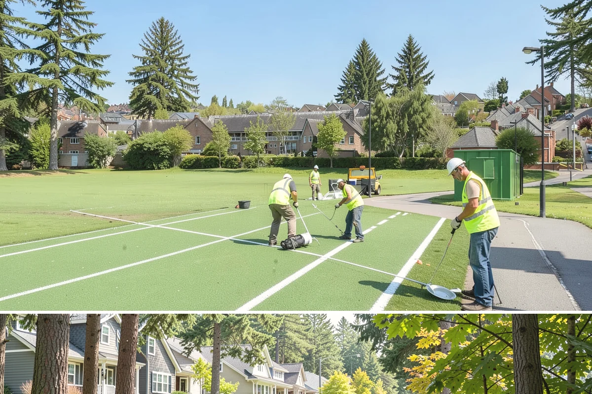 Stop Sign Installation in Normandy Park, King County, WA - Stop sign installations are handled throughout the year, with foundation work scheduled around drier soil conditions when...