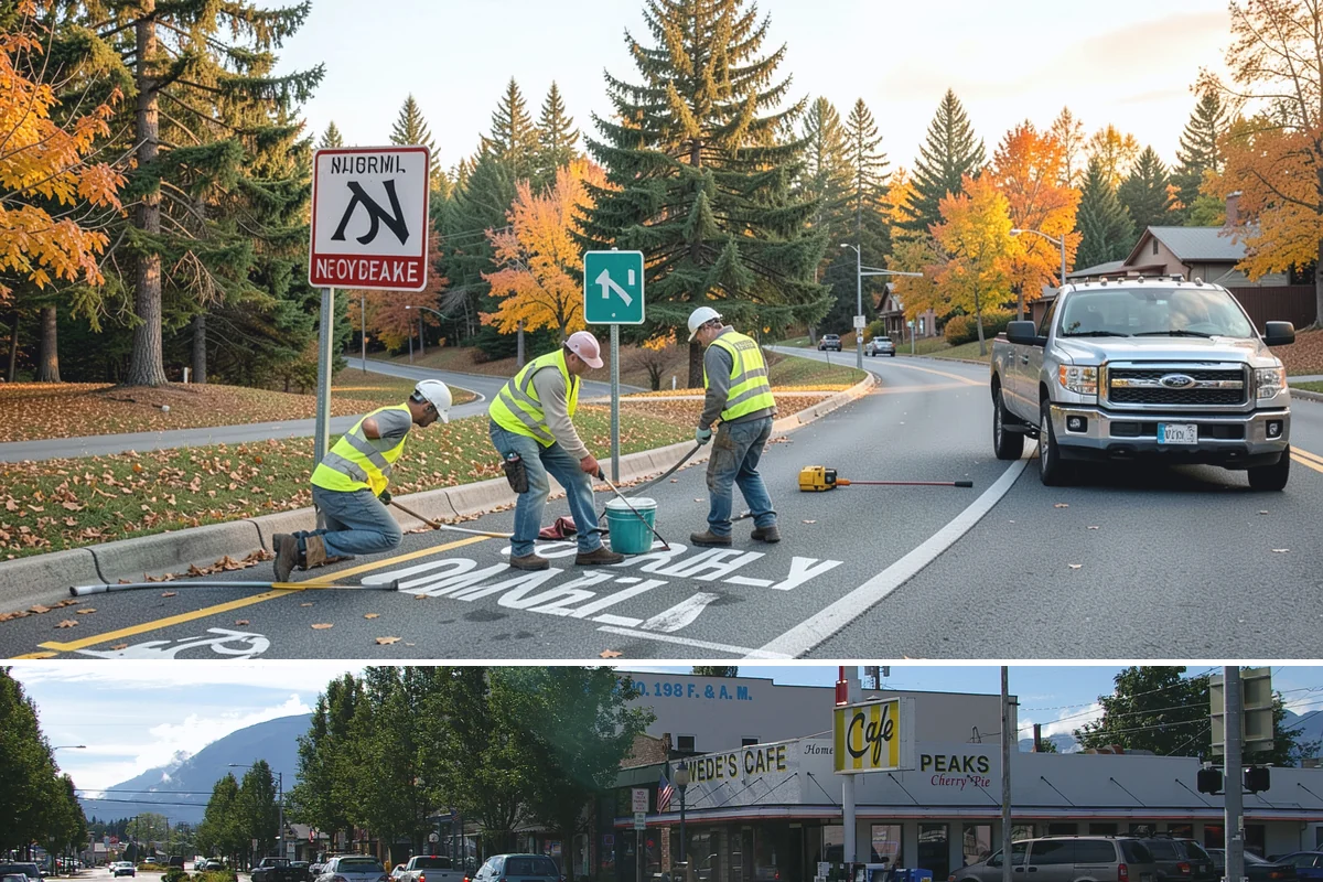 Stop Sign Installation in North Bend, King County, WA - Stop sign installations are handled throughout the year, with foundation work scheduled around drier soil conditions when...