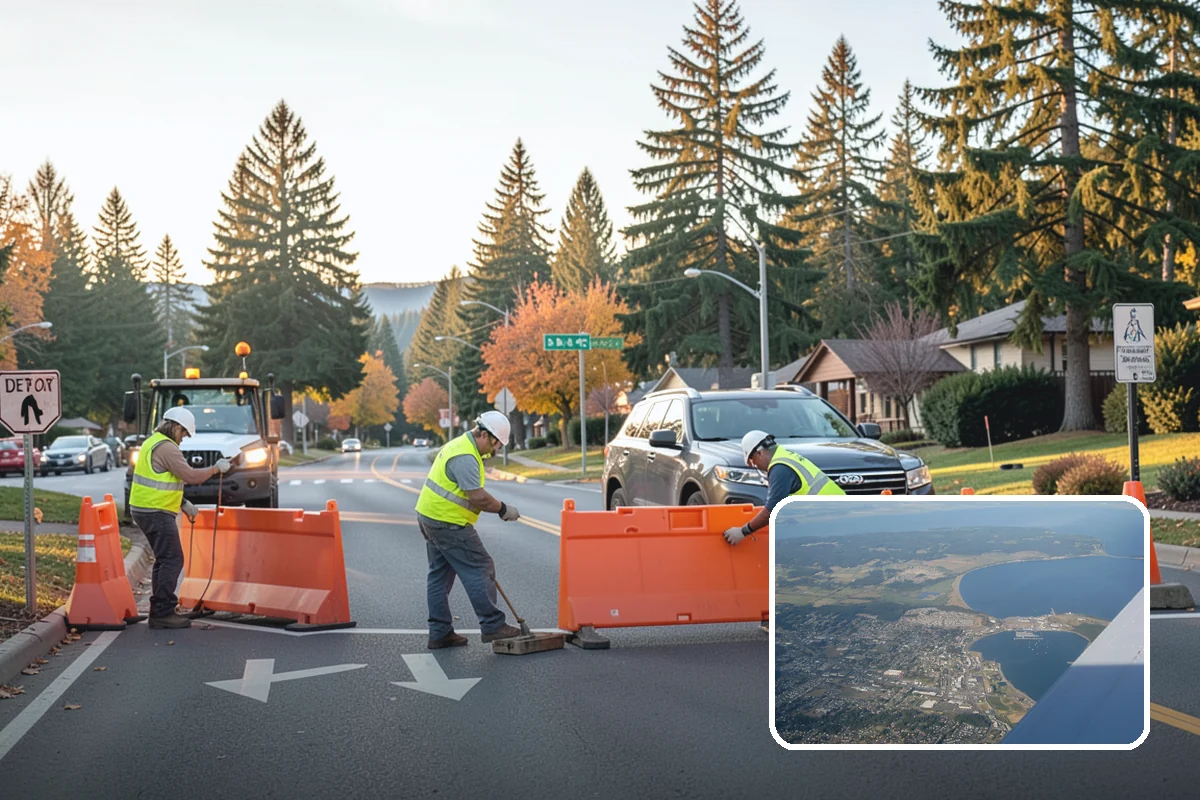 Stop Sign Installation in Oak Harbor, Island County, WA - Delivers regulatory signage that meets MUTCD placement and visibility rules