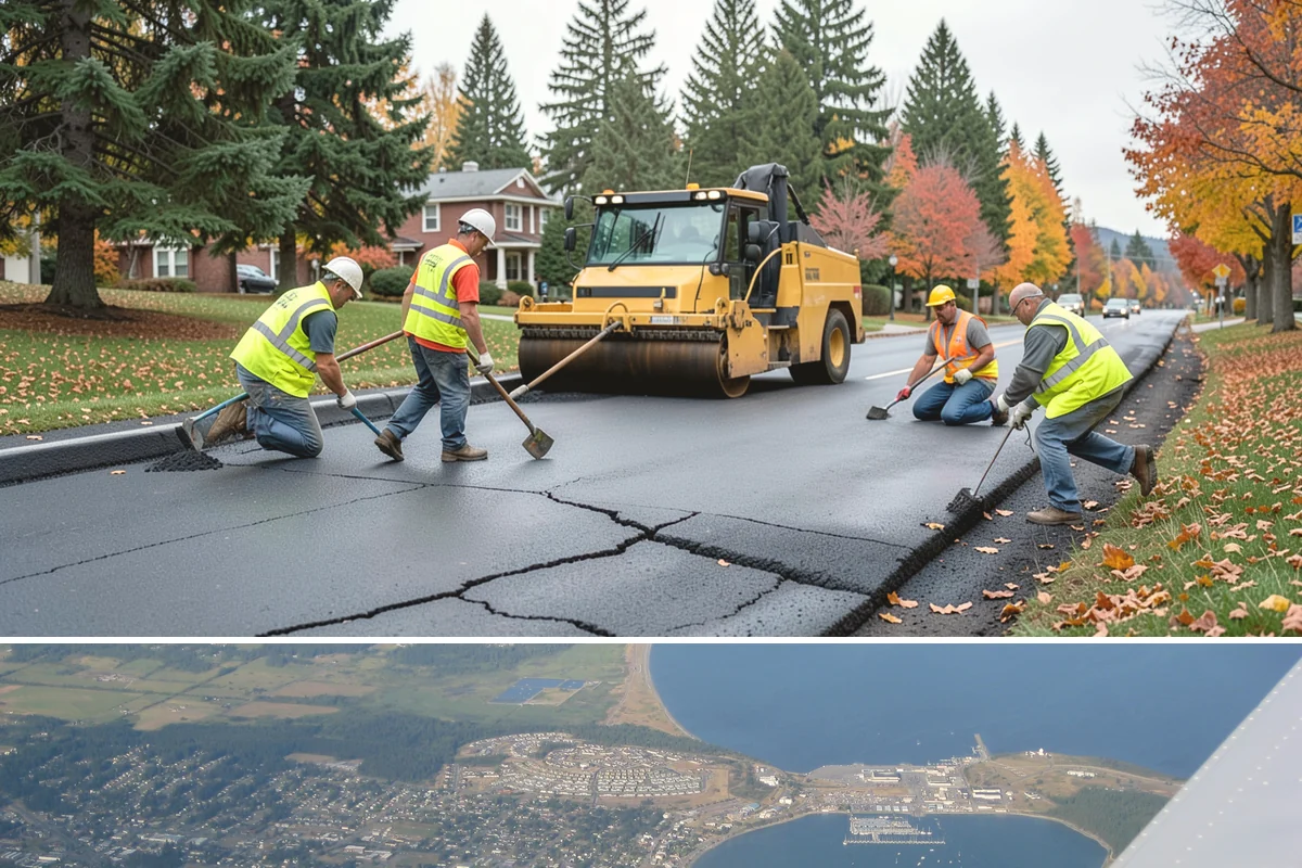 Stop Sign Installation in Oak Harbor, Island County, WA - Stop sign installations are handled throughout the year, with foundation work scheduled around drier soil conditions when...
