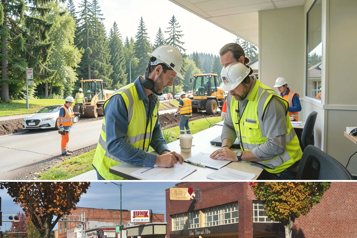Stop Sign Installation in Puyallup, Pierce County, WA - Stop sign installations are handled throughout the year, with foundation work scheduled around drier soil conditions when...