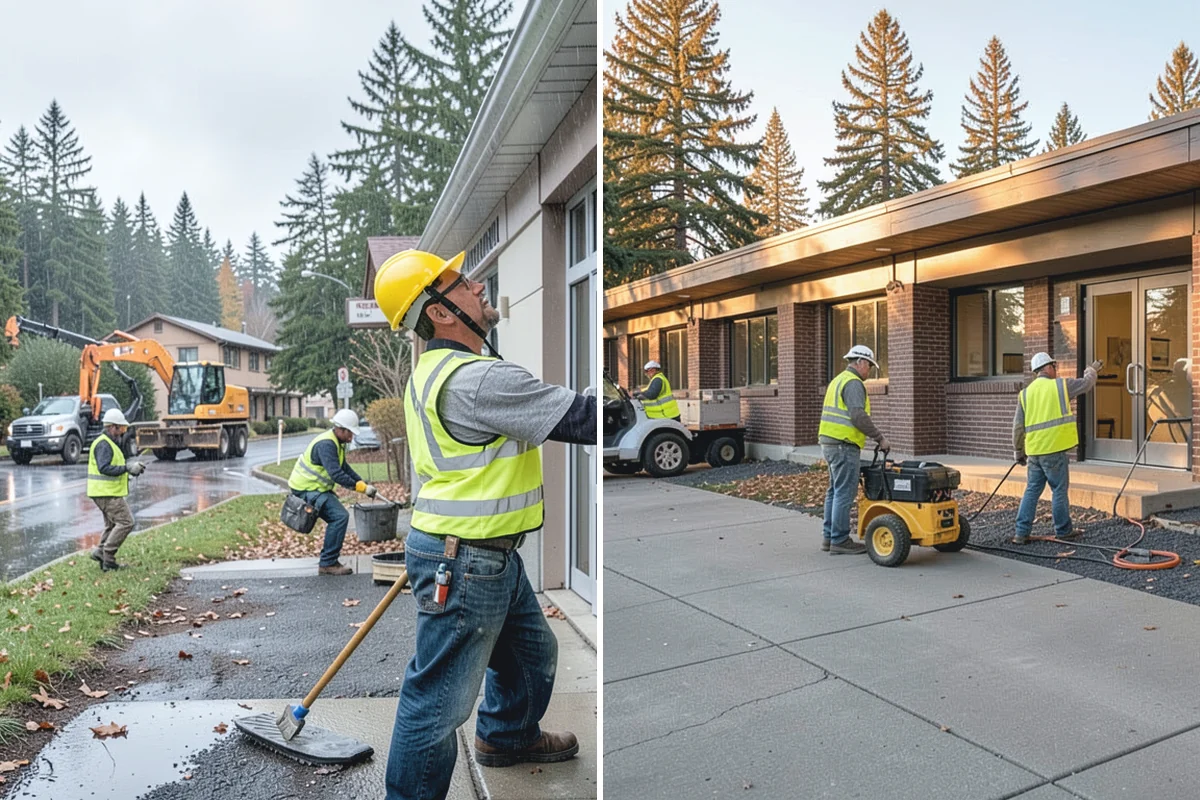 Stop Sign Installation in Roy, Pierce County, WA - Verify approved location, height, and offset with the traffic authority