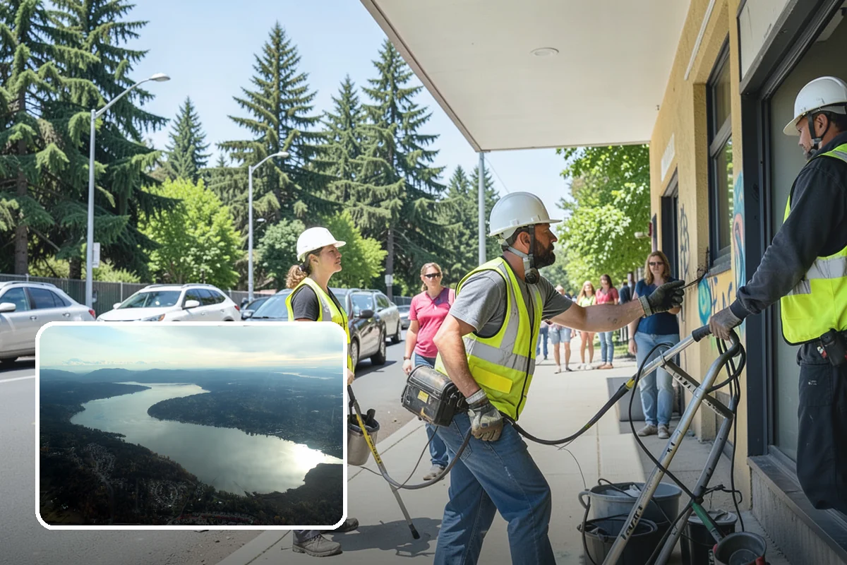 Stop Sign Installation in Sammamish, King County, WA - Delivers regulatory signage that meets MUTCD placement and visibility rules