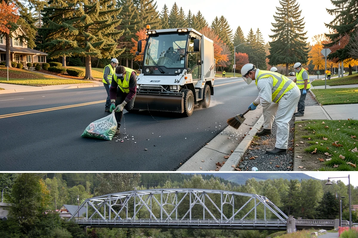 Stop Sign Installation in Skykomish, King County, WA - Stop sign installations are handled throughout the year, with foundation work scheduled around drier soil conditions when...