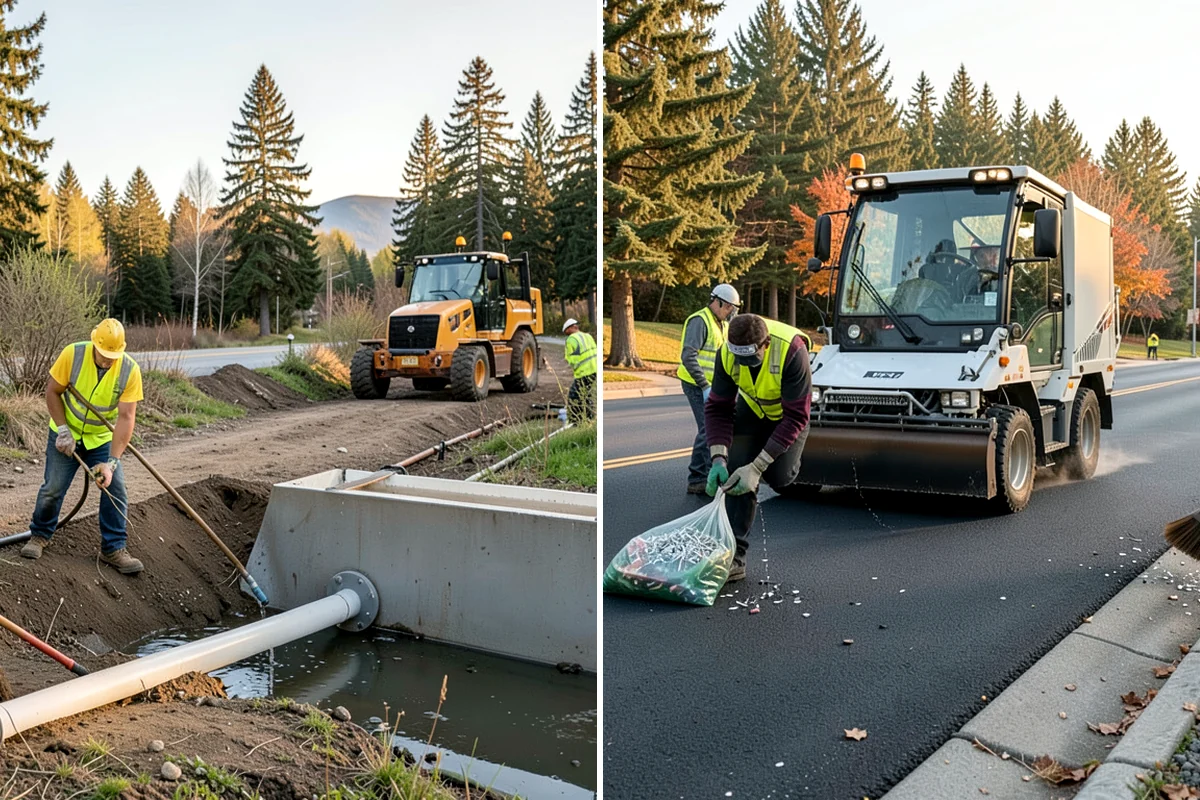 Stop Sign Installation in Snoqualmie, King County, WA - Verify approved location, height, and offset with the traffic authority