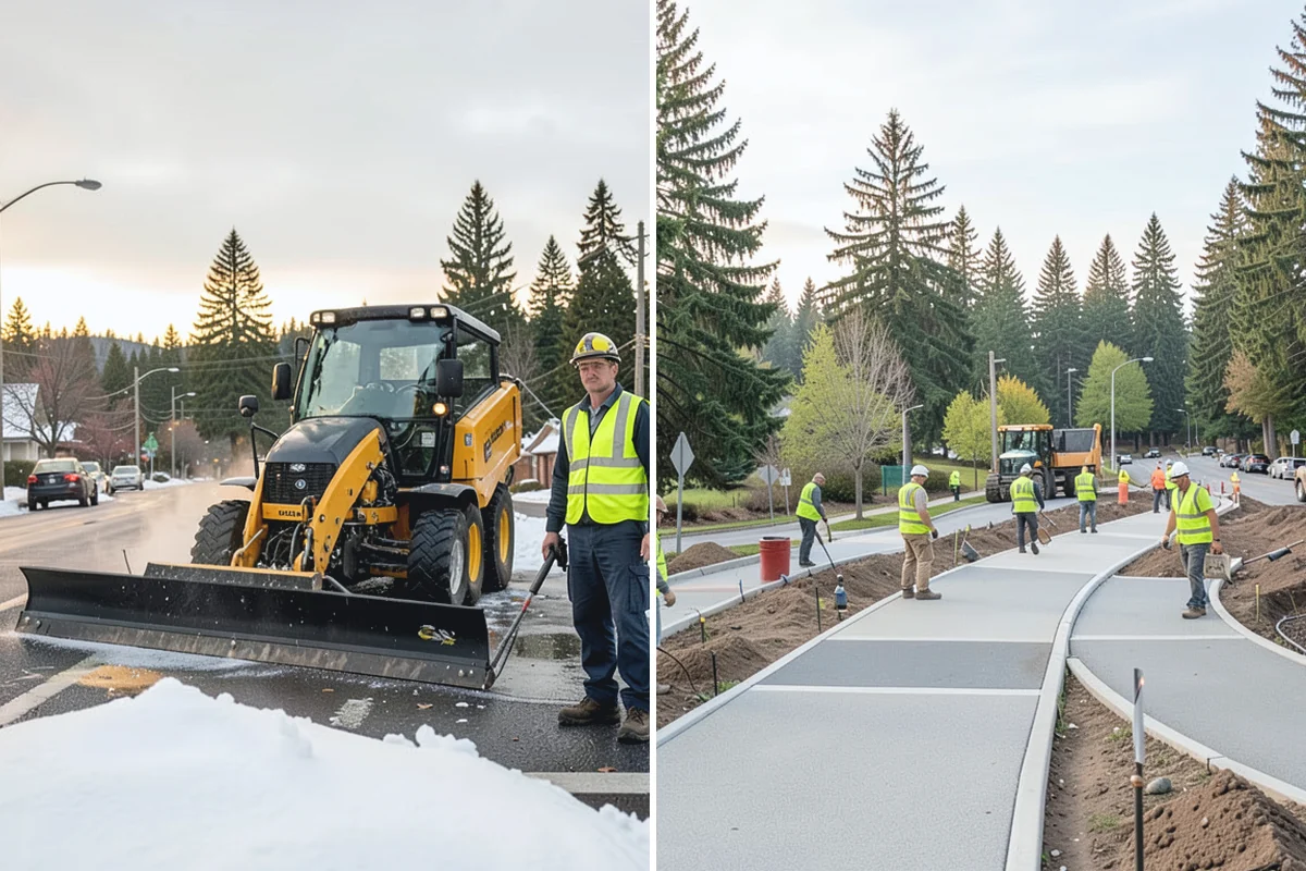 Stop Sign Installation in South Prairie, Pierce County, WA - Verify approved location, height, and offset with the traffic authority