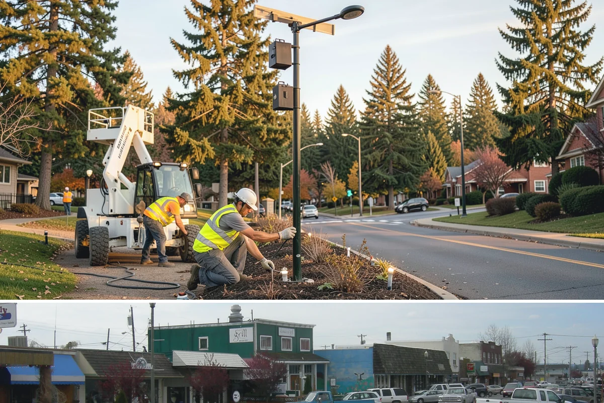 Stop Sign Installation in Stanwood, Snohomish County, WA - Stop sign installations are handled throughout the year, with foundation work scheduled around drier soil conditions when...