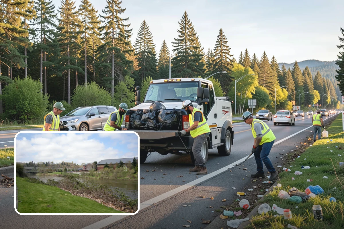 Stop Sign Installation in Tukwila, King County, WA - Delivers regulatory signage that meets MUTCD placement and visibility rules