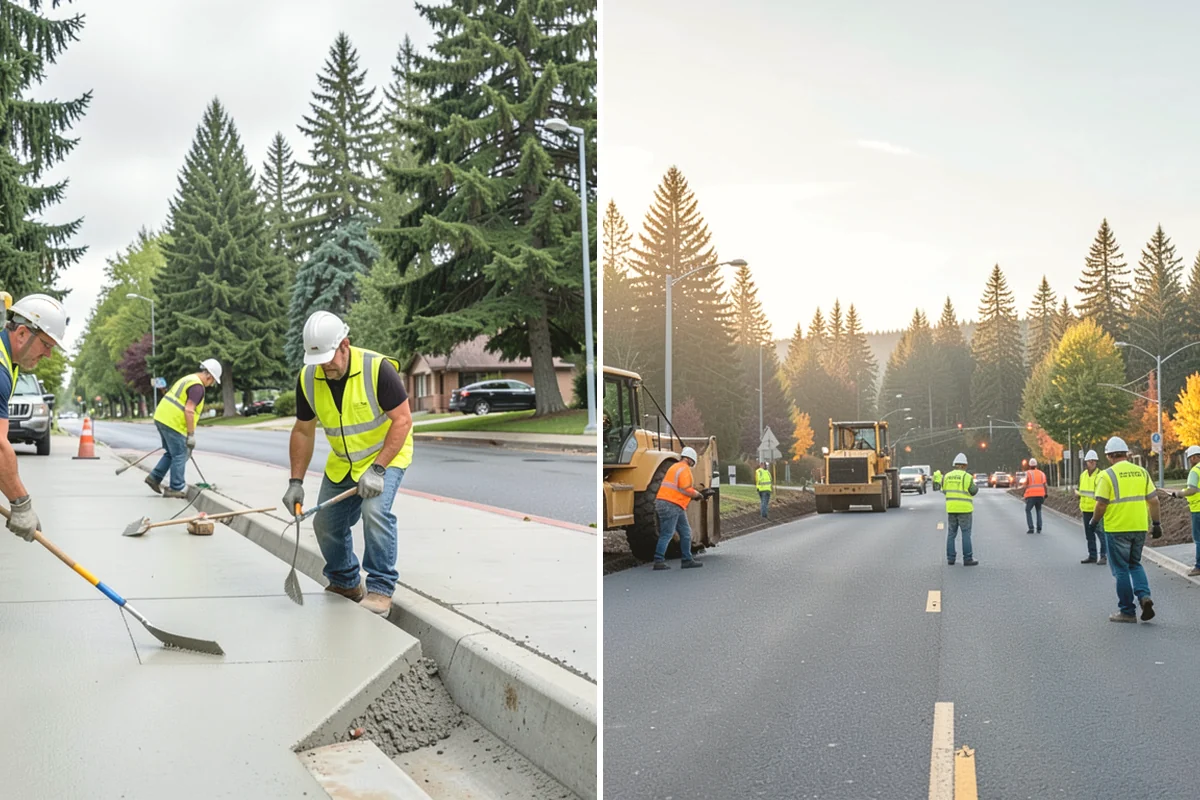 Stop Sign Installation in University Place, Pierce County, WA - Verify approved location, height, and offset with the traffic authority