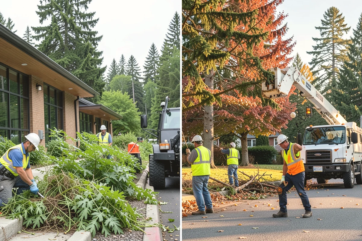 Storm Cleanup in Burlington, Skagit County, WA - Damage assessment and priority-route sequencing