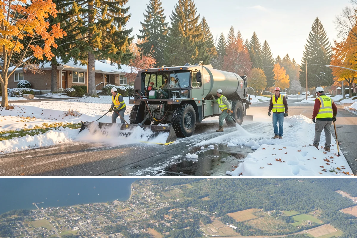 Storm Cleanup in Coupeville, Island County, WA - Storm cleanup is concentrated in the fall and winter windstorm season, with additional demand after wet-snow and ice events in...