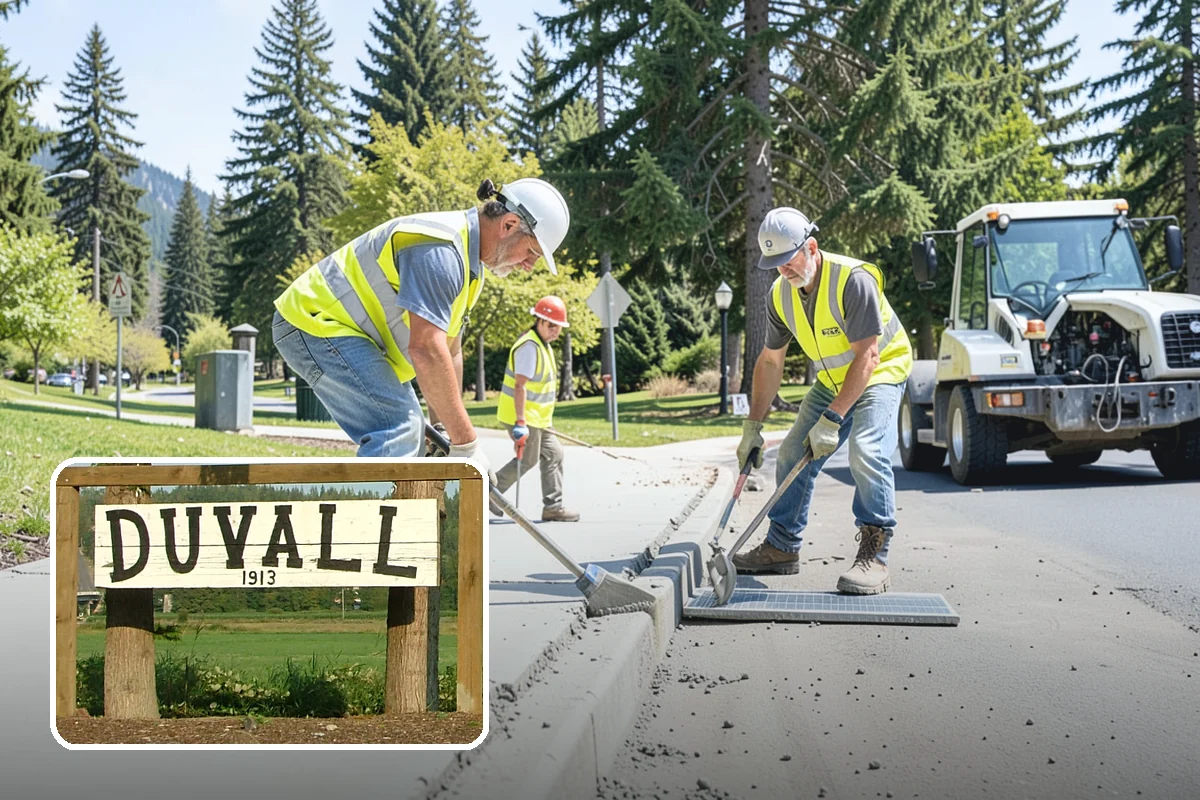Storm Cleanup in Duvall, King County, WA - Restores road and drainage function after storms