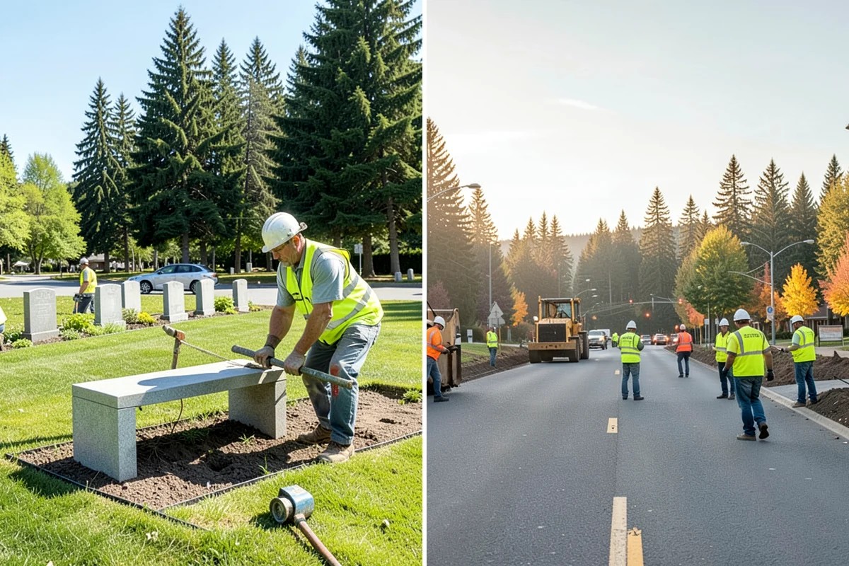 Storm Cleanup in Fircrest, Pierce County, WA - Damage assessment and priority-route sequencing