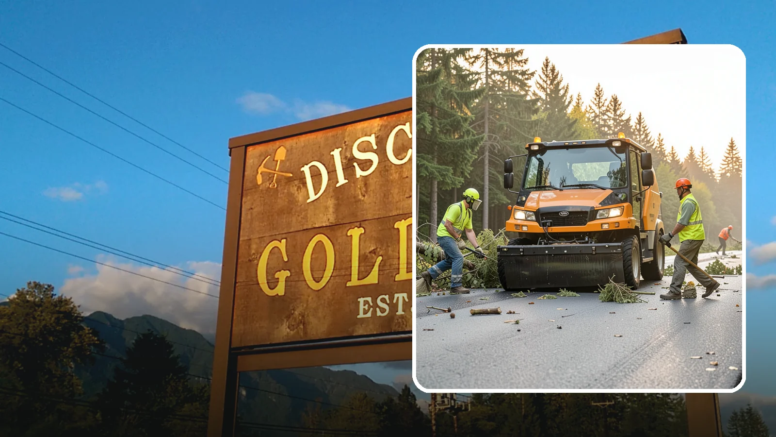 Storm Cleanup in Gold Bar, Snohomish County, WA - Post-storm debris clearing and hauling of downed limbs and trees from public roads, parks, and facilities with...
