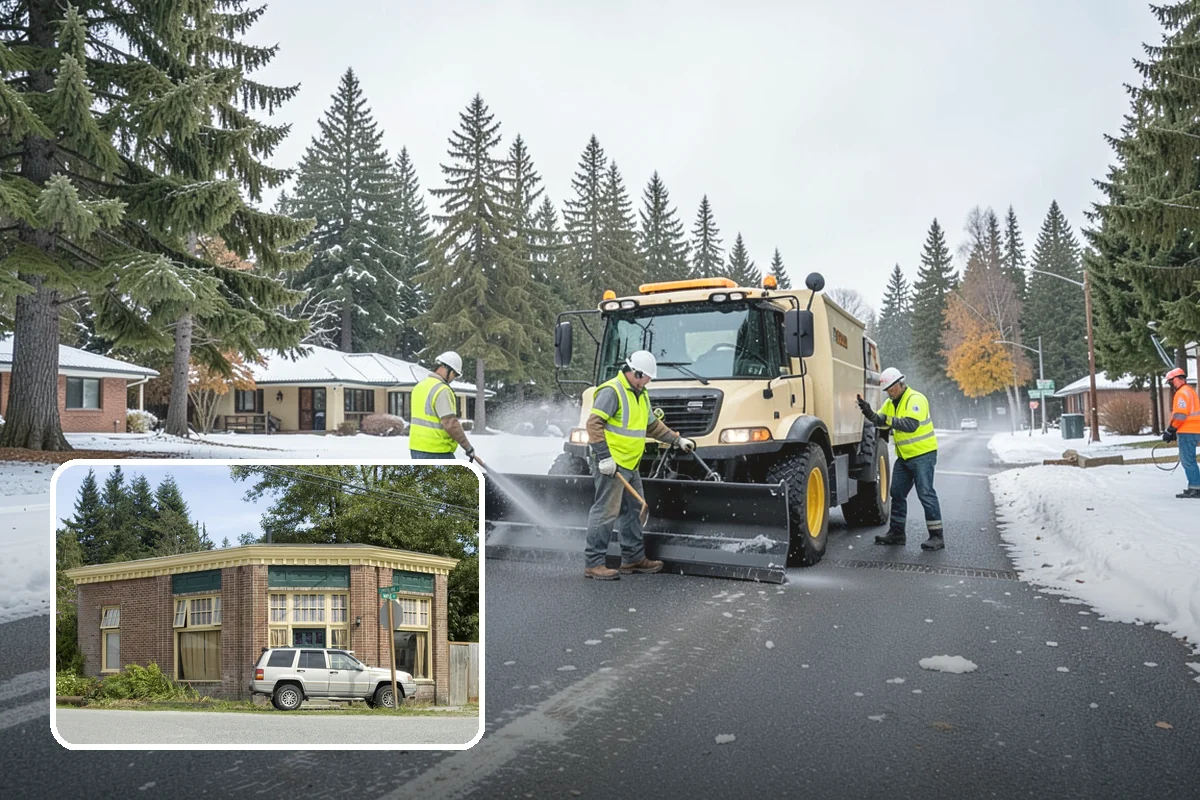 Storm Cleanup in Hamilton, Skagit County, WA - Restores road and drainage function after storms