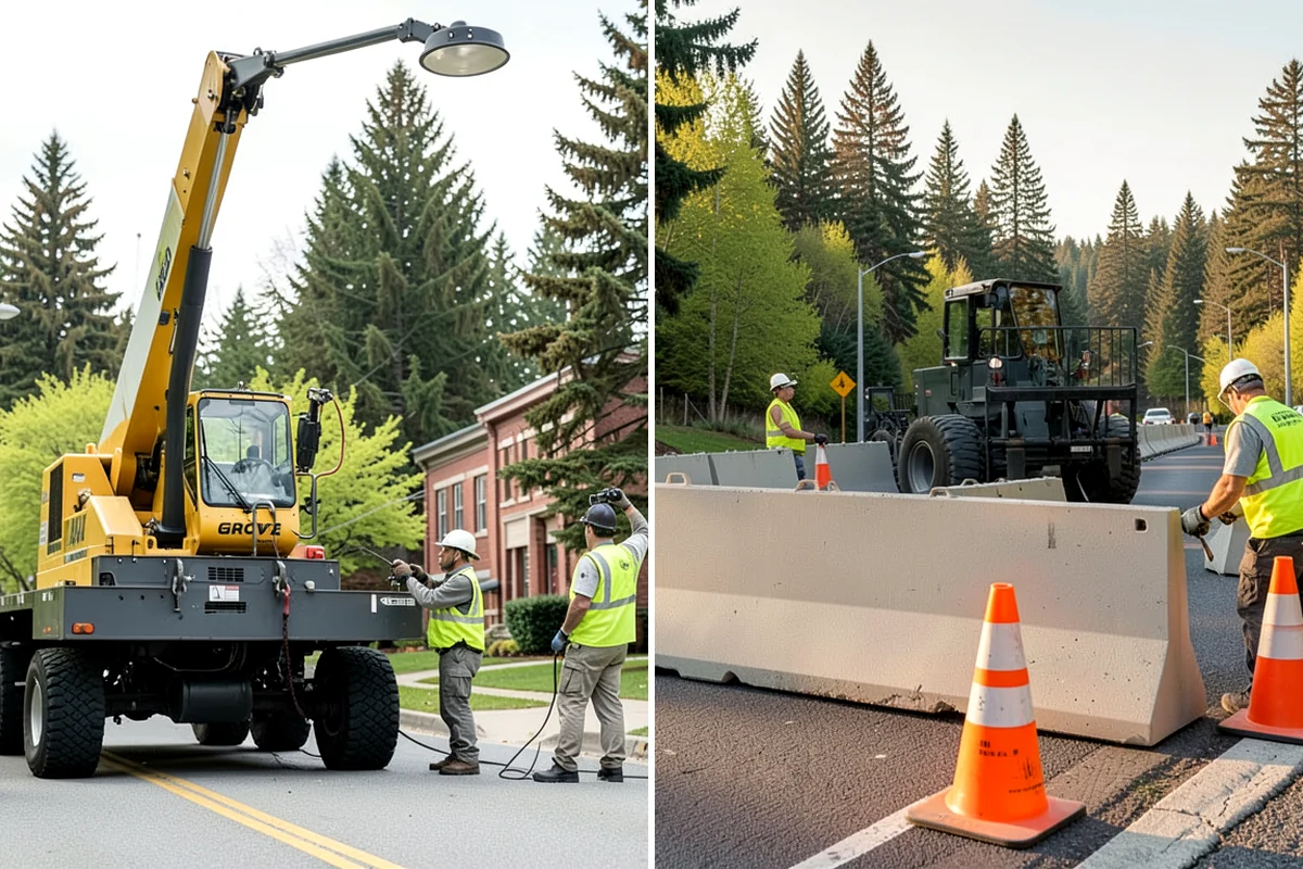 Storm Cleanup in Hunts Point, King County, WA - Damage assessment and priority-route sequencing