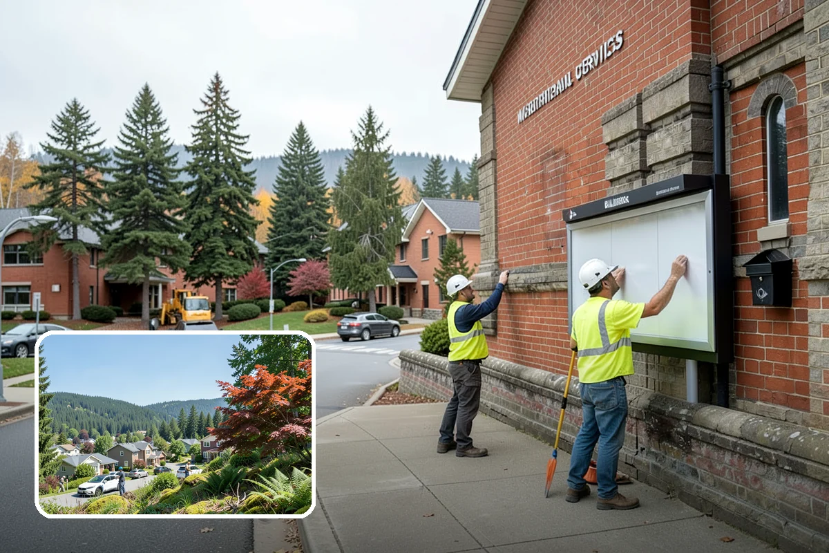 Storm Cleanup in Index, Snohomish County, WA - Restores road and drainage function after storms