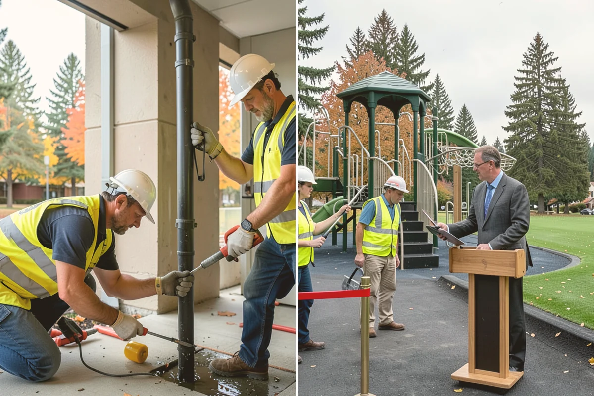 Storm Cleanup in Kent, King County, WA - Damage assessment and priority-route sequencing