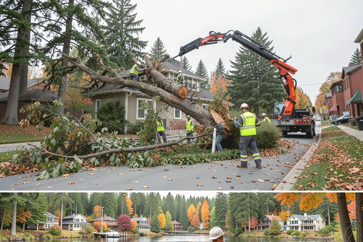 Storm Cleanup in La Conner, Skagit County, WA - Storm cleanup is concentrated in the fall and winter windstorm season, with additional demand after wet-snow and ice events in...