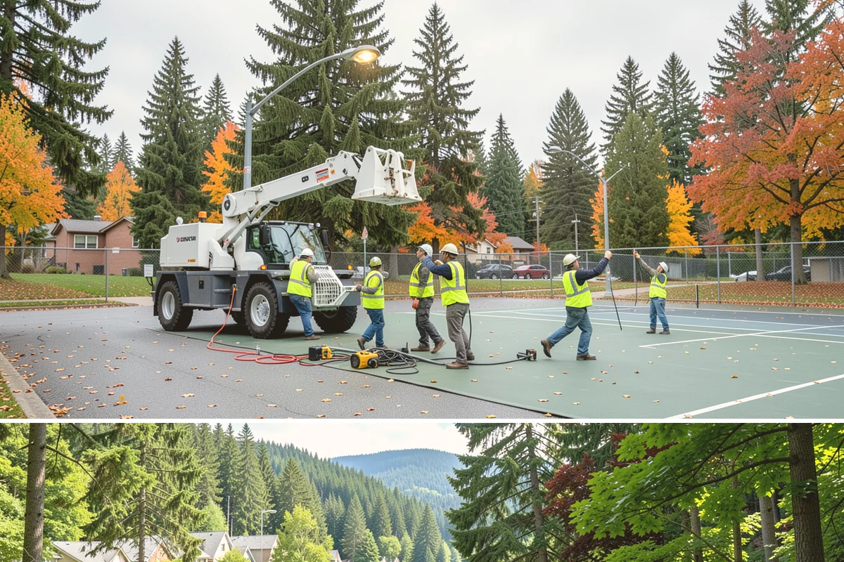 Storm Cleanup in Lake Forest Park, King County, WA - Storm cleanup is concentrated in the fall and winter windstorm season, with additional demand after wet-snow and ice events in...
