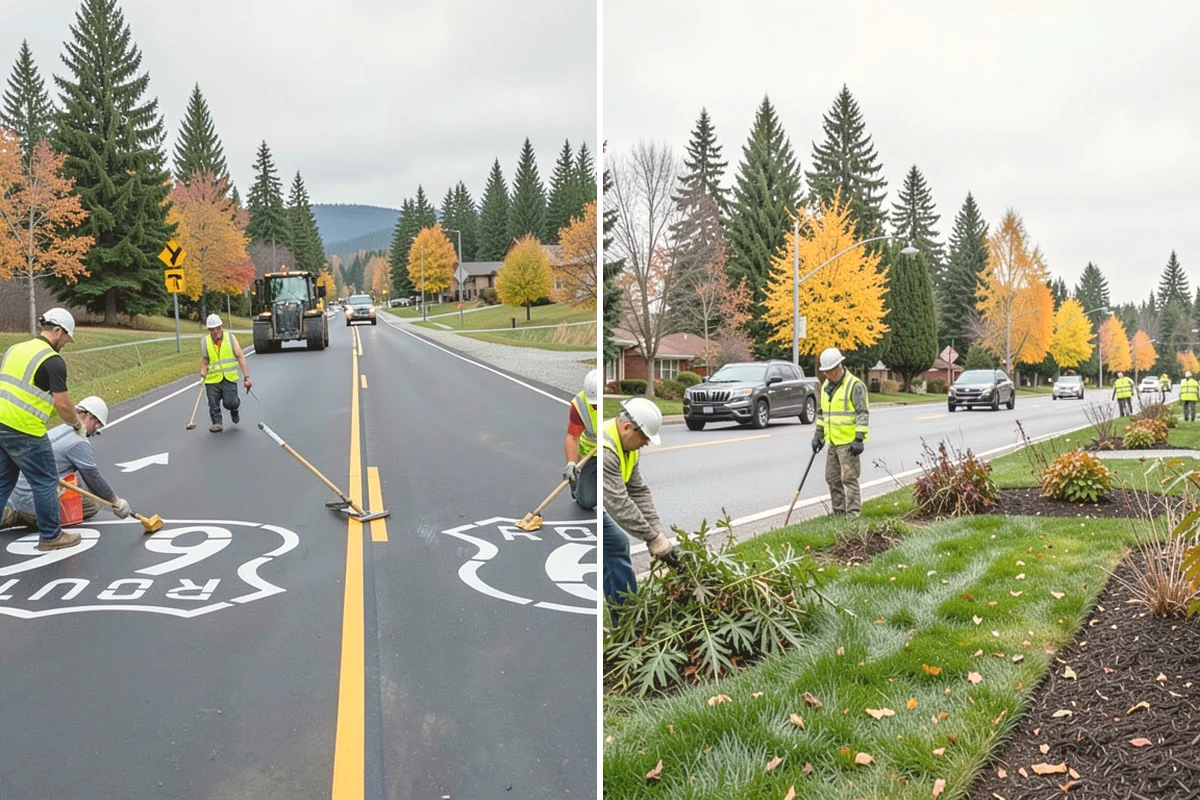 Storm Cleanup in Lynnwood, Snohomish County, WA - Damage assessment and priority-route sequencing