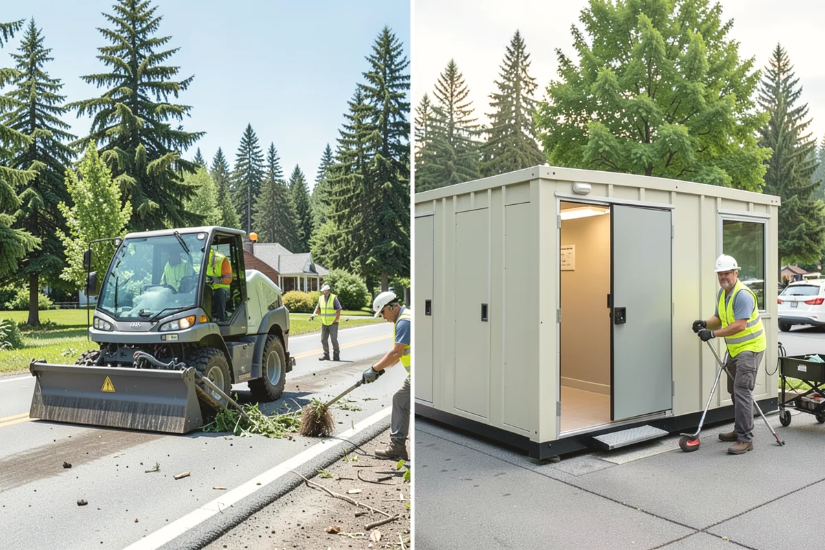 Storm Cleanup in Mercer Island, King County, WA - Damage assessment and priority-route sequencing