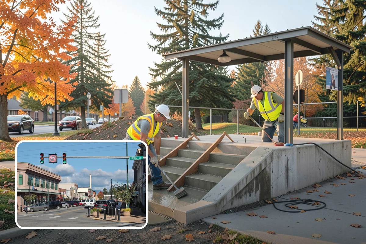 Storm Cleanup in Monroe, Snohomish County, WA - Restores road and drainage function after storms