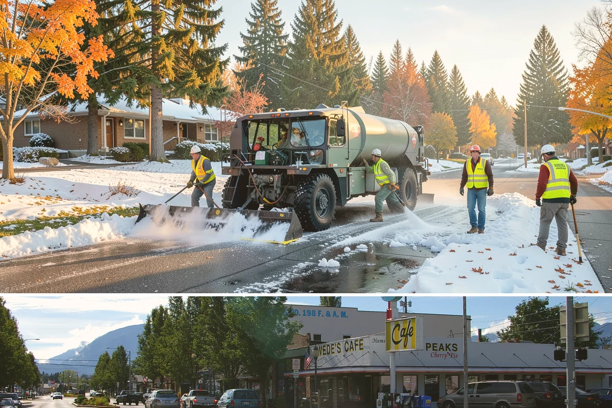 Storm Cleanup in North Bend, King County, WA - Storm cleanup is concentrated in the fall and winter windstorm season, with additional demand after wet-snow and ice events in...
