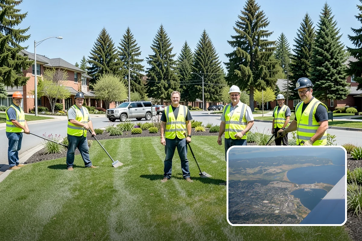 Storm Cleanup in Oak Harbor, Island County, WA - Restores road and drainage function after storms