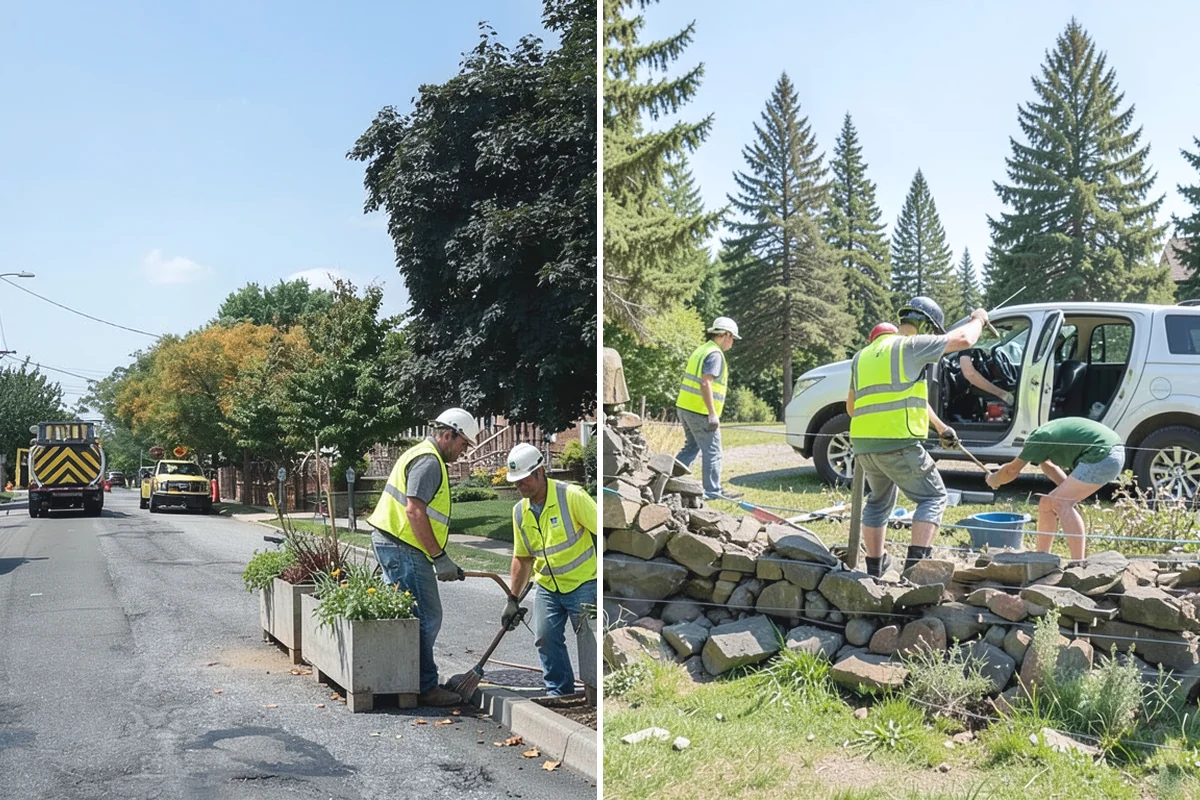 Storm Cleanup in Redmond, King County, WA - Damage assessment and priority-route sequencing