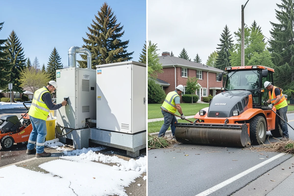 Storm Cleanup in Renton, King County, WA - Damage assessment and priority-route sequencing