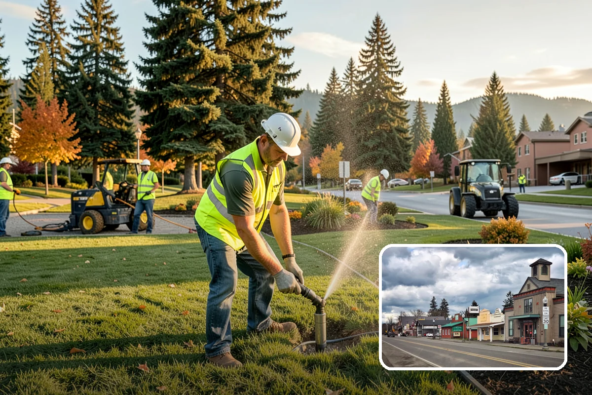 Storm Cleanup in Roy, Pierce County, WA - Restores road and drainage function after storms