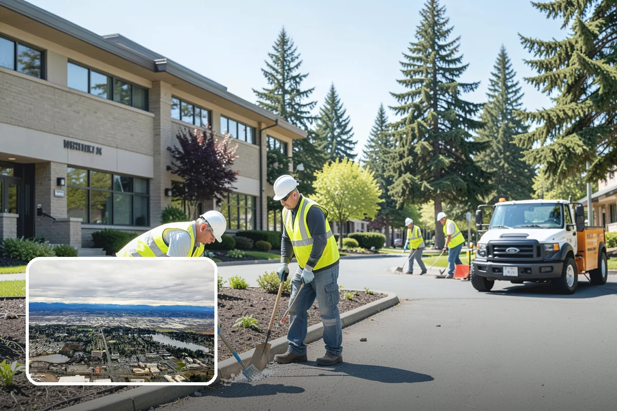 Storm Cleanup in SeaTac, King County, WA - Restores road and drainage function after storms