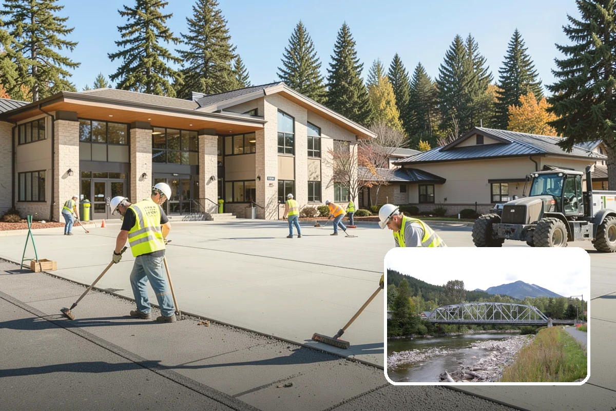 Storm Cleanup in Skykomish, King County, WA - Restores road and drainage function after storms