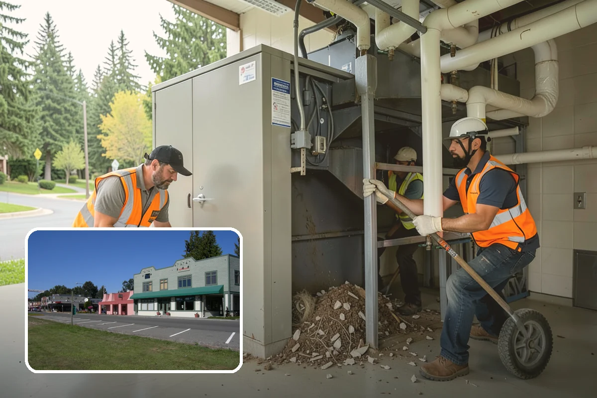Storm Cleanup in Snoqualmie, King County, WA - Restores road and drainage function after storms