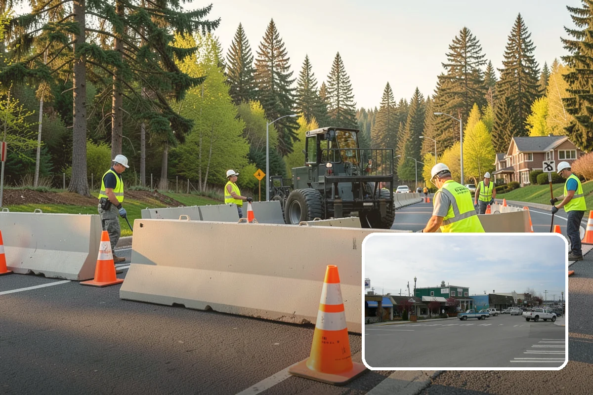 Storm Cleanup in Stanwood, Snohomish County, WA - Restores road and drainage function after storms