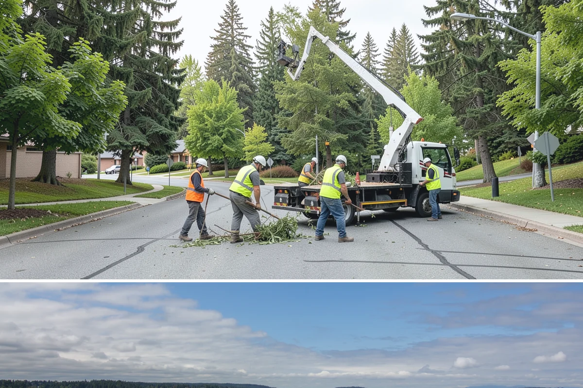 Storm Cleanup in University Place, Pierce County, WA - Storm cleanup is concentrated in the fall and winter windstorm season, with additional demand after wet-snow and ice events in...